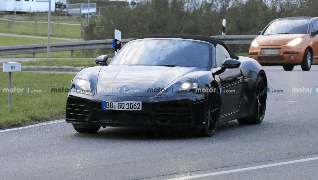 保時(shí)捷 718 Boxster諜照曝光， 預(yù)計(jì)2024年亮相