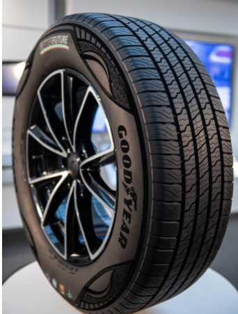 固特異展示可持續(xù)輪胎 采用豆類和稻殼