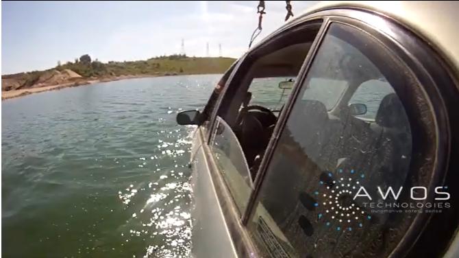 新型碳纖維車架采用AWOS浸沒傳感技術(shù) 可在水下自動降低窗戶