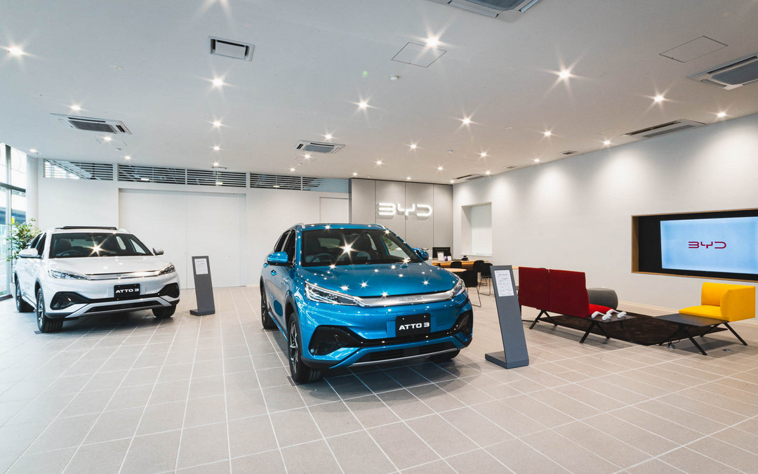 比亞迪正式在日本開售，首款車型ATTO 3售價440萬日元