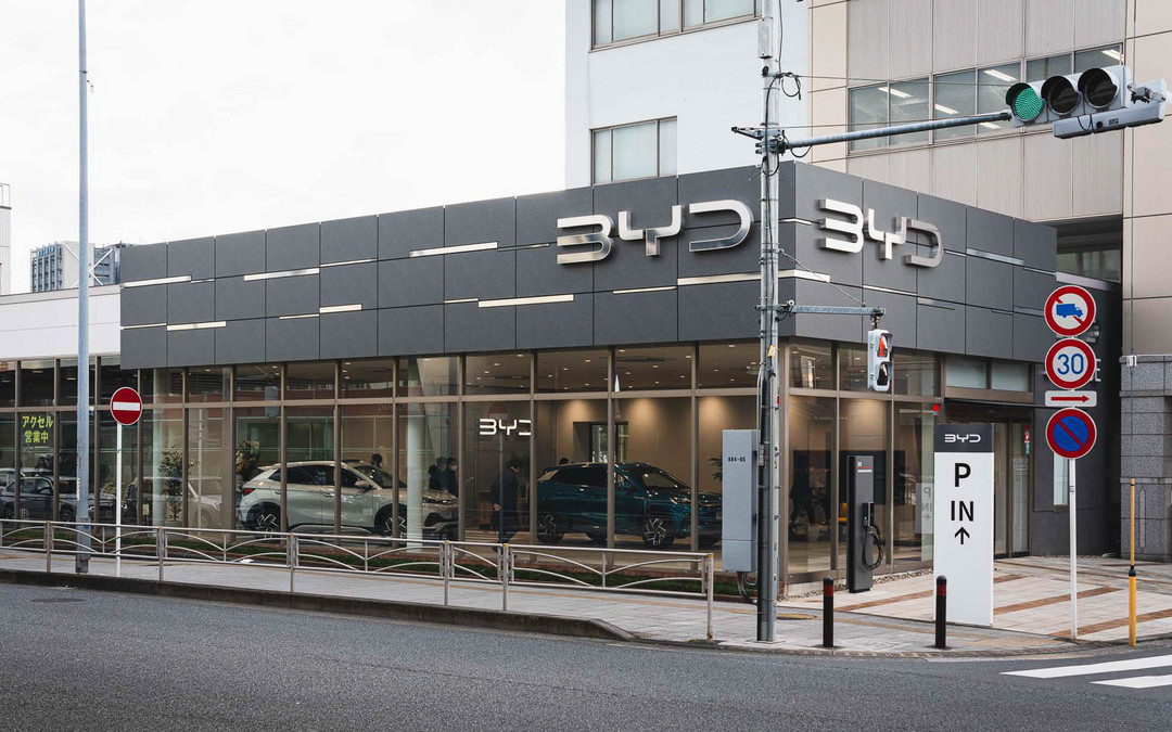 比亞迪正式在日本開售，首款車型ATTO 3售價440萬日元