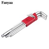 Fanyaa原裝加長球頭內六角扳手特殊工具鋼體鑄成經久耐用不易變型